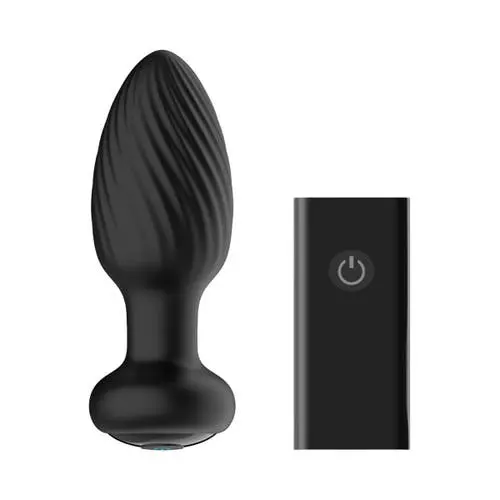 Nexus - Tornado Remote Controlled Rotating Butt Plug Black