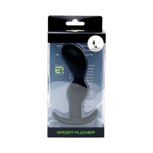 Sport Fucker - Crossfit Silicone Anal Plug Prostate Massager Black
