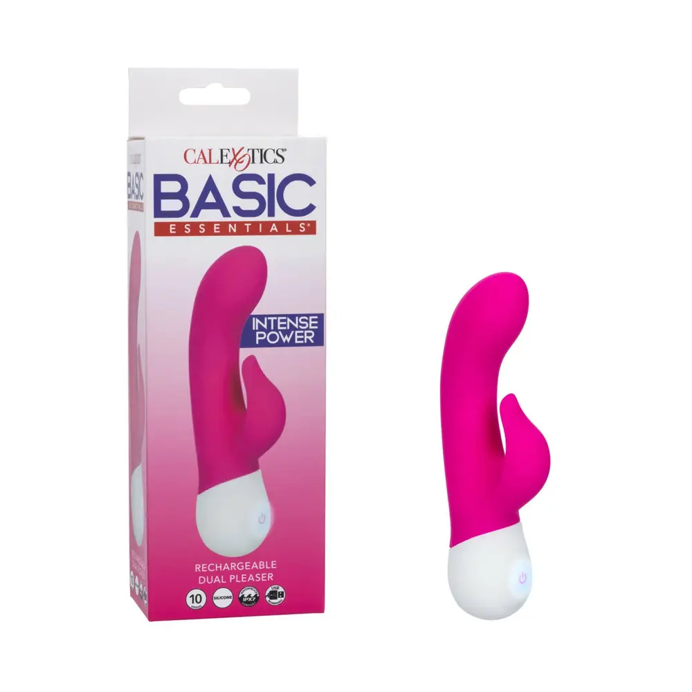 Calexotics - Basic Essentials Dual Pleaser Rabbit Vibrator