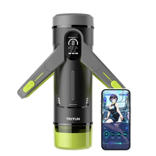 TryFun - Black Hole Plus App Controlled Smart Male Masturbator