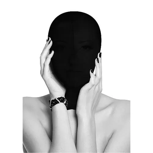Ouch - Subjugation Mask Allows Just A Hint Of Light Black