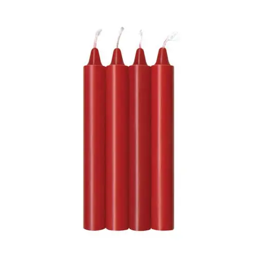 Icon Brands - The 9s Make Me Melt Sensual Warm Drip Candles Red Hot Pack of 4