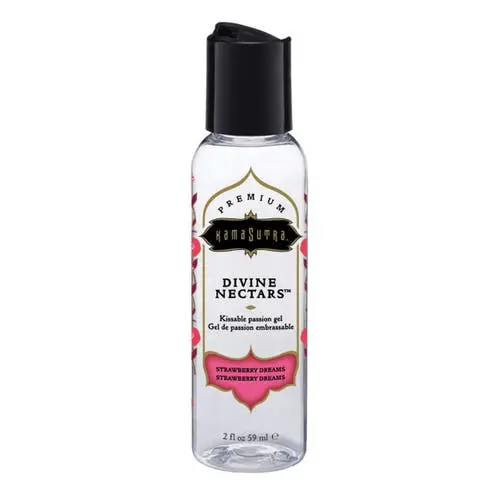 Kama Sutra - Divine Nectars Kissable Body Glide 2 oz (Strawberry Dreams)