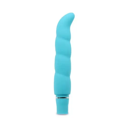 Luxe - Purity 6.25 Inch G-Spot Vibrator Aqua