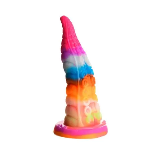 Creature Cocks - Luminoctopus Glow-In-The-Dark 7.2-inch Silicone Dildo with Suction Cup