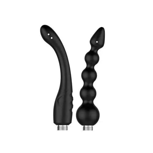 Nexus - Advanced Shower Douche Flexible Nozzle Duo Kit Black