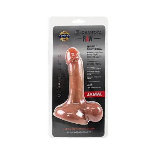 Camtoyz - Raw Jamal 7-inch Ultra Realistic Silicone Dildo