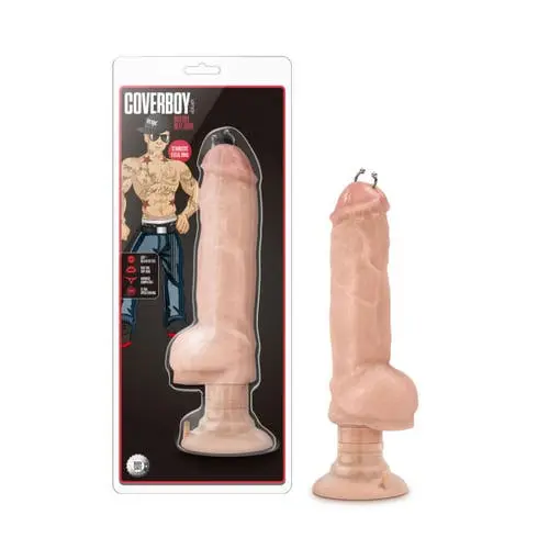 Coverboy - Bad Boy Next Door 11-inch Vibrating Suction Cup Dildo