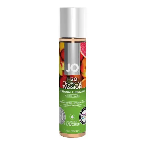 JO - H2O Flavors Tropical Passion Edible Water Based Lubricant 30ml