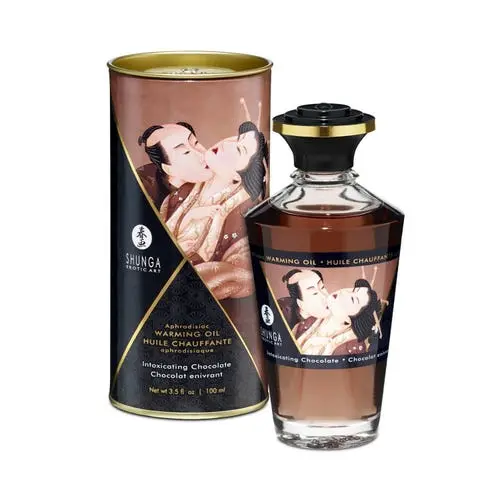 Shunga - Aphrodisiac Warming Oil Intoxicating Chocolate 3.5oz
