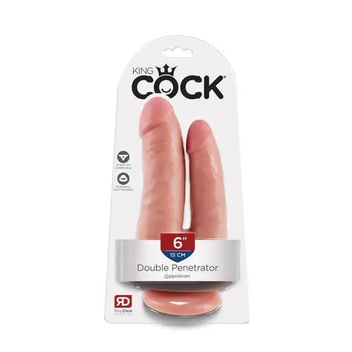 King Cock - Realistic Double Penetrator Dildo