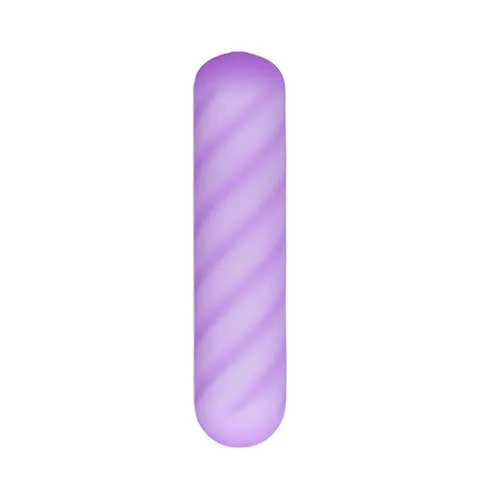Softies - 4-in Dual Silicone Body Vibe Purple