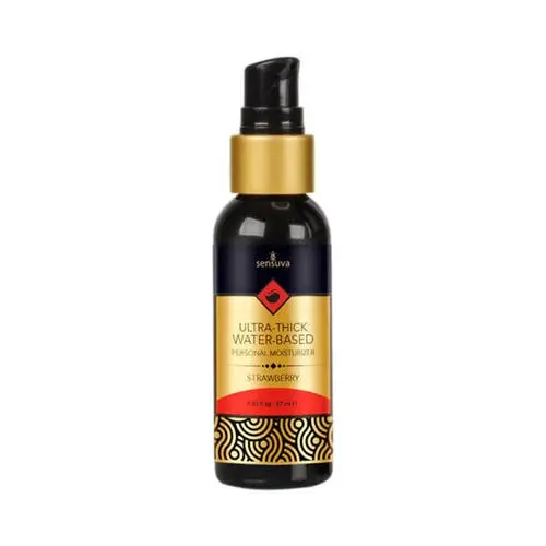 Sensuva - Ultra Thick Water Based Personal Moisturizing Lubricant Strawberry 1.93 oz