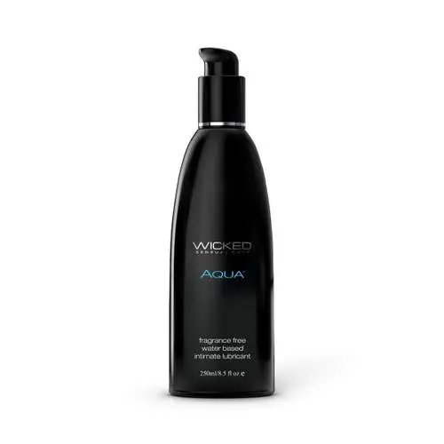 Wicked Sensual Care - Aqua Water Based Lubricant Fragrance Free 8.5 oz