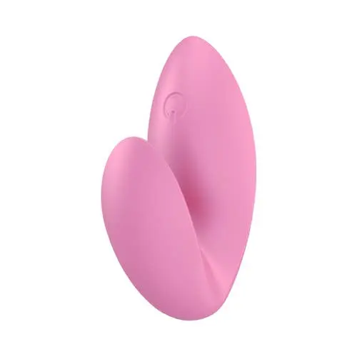 Satisfyer - Love Riot Silicone Finger Vibrator Pink
