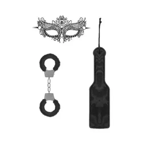 Ouch Black and White - Introductory Bondage Kit #3