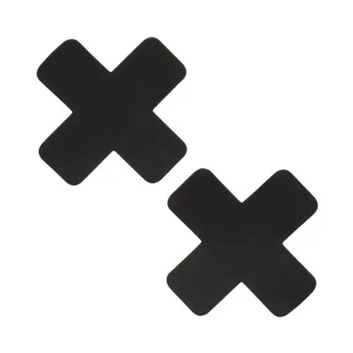 Boundless - Black Cross Nipple Pasties