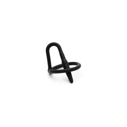 Sport Fucker - Silicone Cock Plug Glan Ring Black