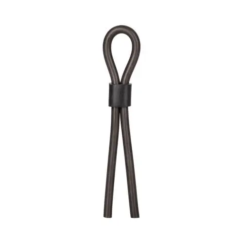 Calexotics - Silicone Stud Lasso Adjustable Cock Ring Black