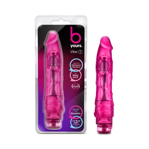 B Yours - Vibe 9-Inch Vibrating Dildo