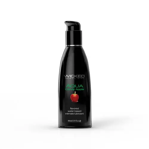 Wicked Sensual Care - Aqua Water Based Lubricant 60ml Candy Apple