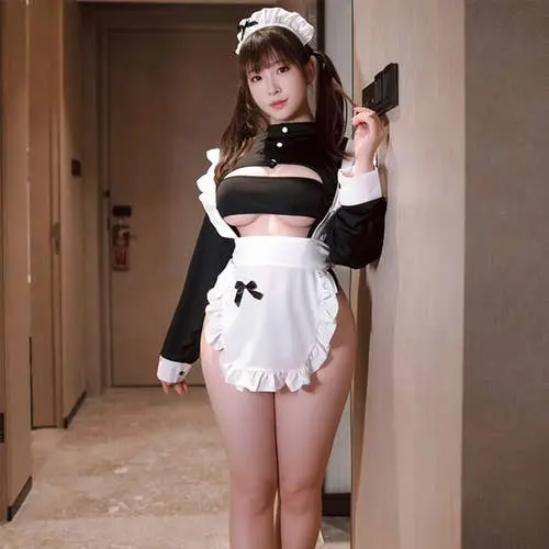 Fee Et Moi - Sexy French Maid Roleplay Set Plus Size