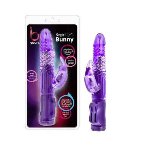 B Yours - Beginner's Bunny Rabbit Vibrator Purple