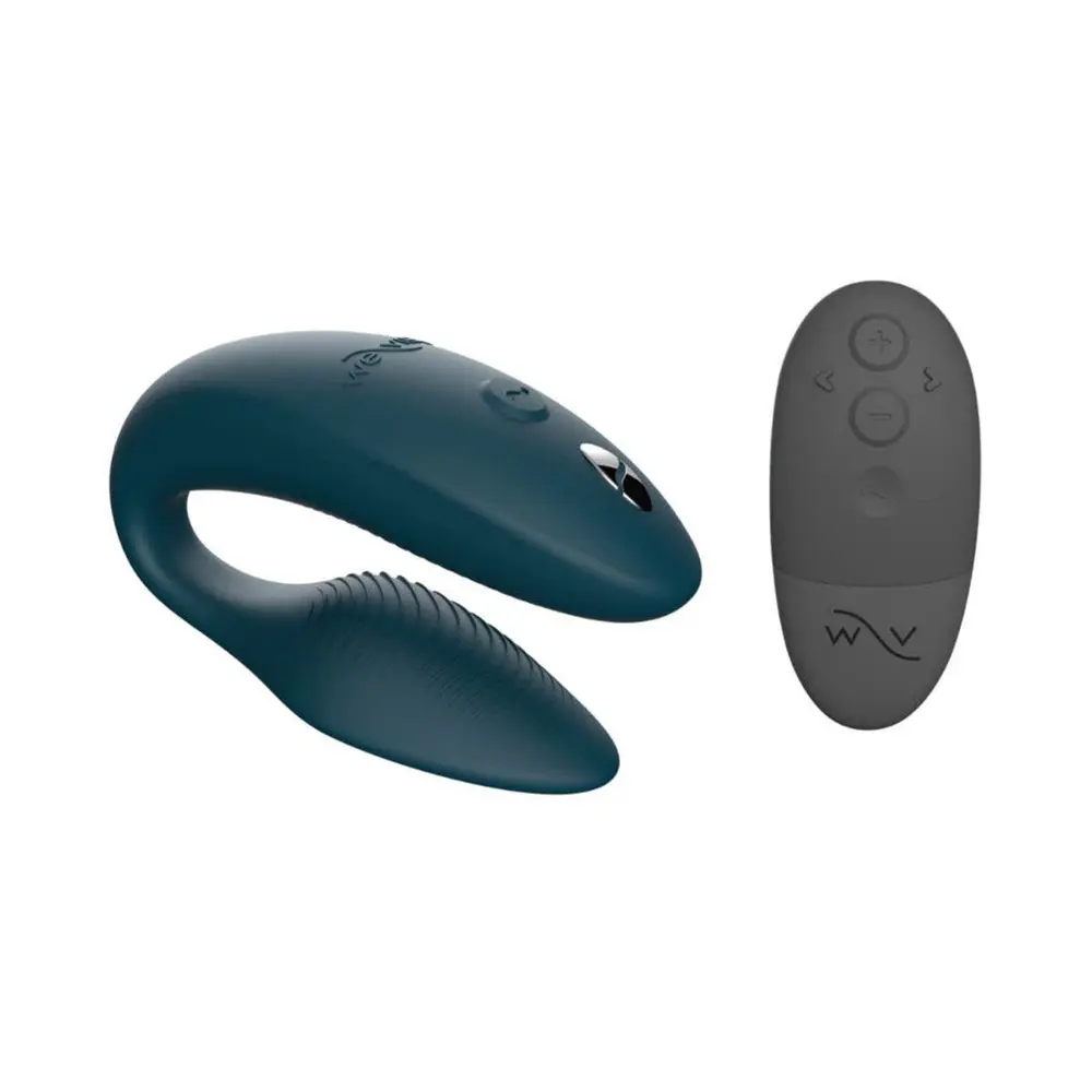 We-Vibe - Sync 2 App-Controlled Couples Vibrator with Remote Velvet Green