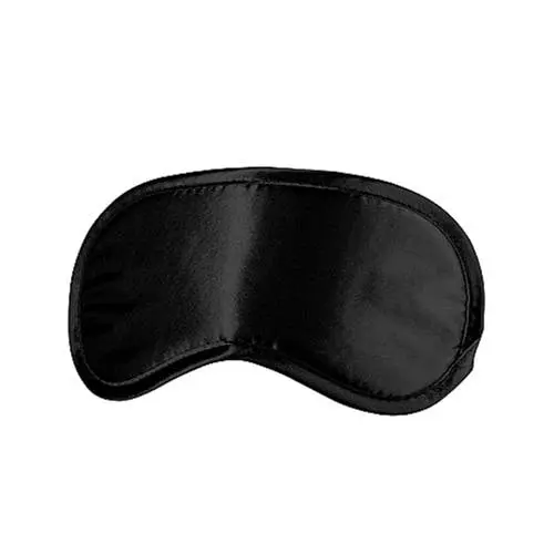 Ouch - Soft Bondage Eye Mask Black