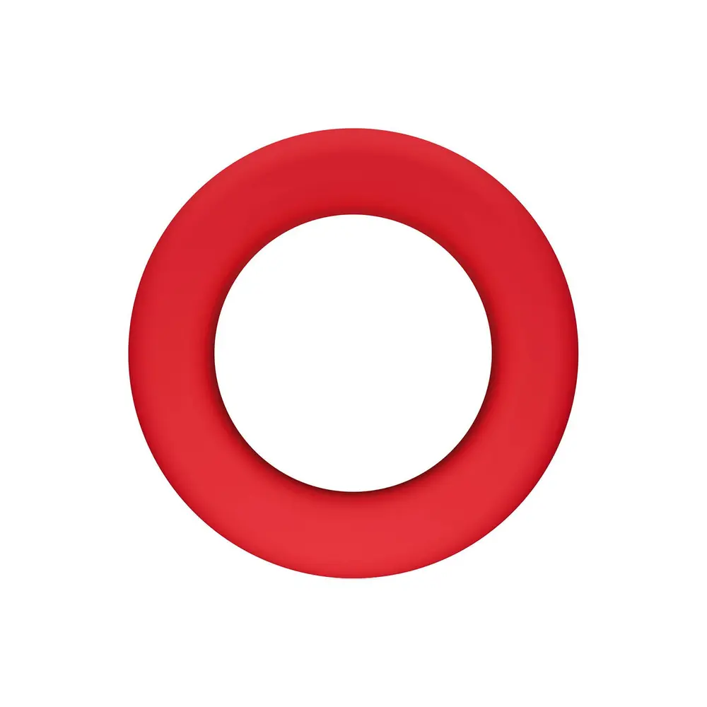 Performance Plus - Pursuit Silicone Cock Ring Red