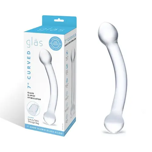Glas - Curved Glass 7-inch G Spot Dildo