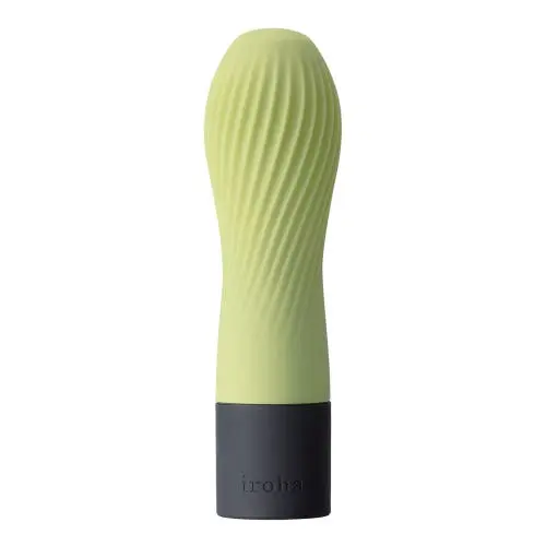 Iroha - Zen Matcha Silicone Ribbed Clitoral Massager