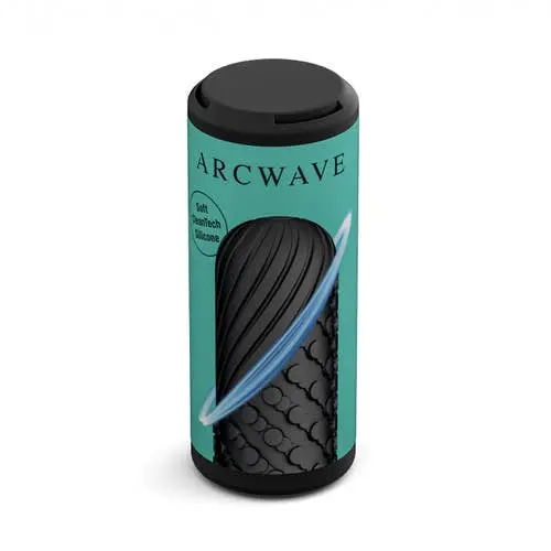 Arcwave - Ghost Reversible Pocket Manual Silicone Male Stroker Black