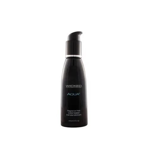 Wicked Sensual Care - Aqua Water Based Lubricant - 120ml Fragrance Free