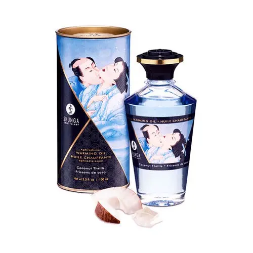 Shunga - Aphrodisiac Warming Oil Coconut Thrills 3.5oz