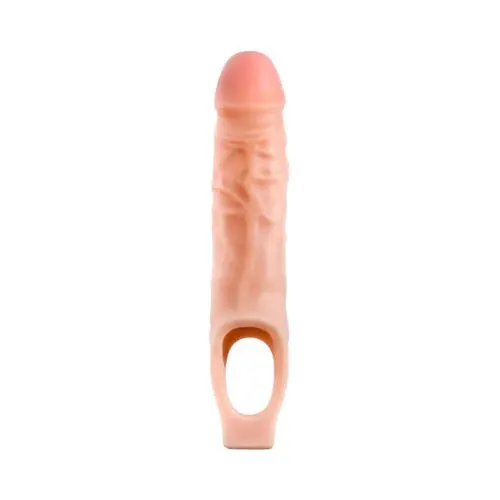 Performance - 9" Cock Sheath Penis Extender with Ball Strap Vanilla