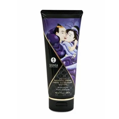Shunga - Kissable Massage Cream Exotic Fruits Flavor 200 ml
