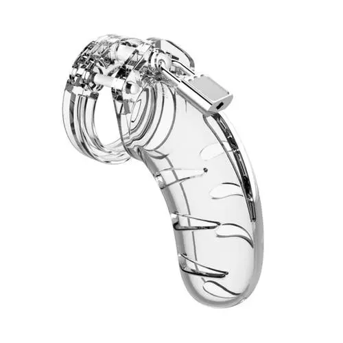 ManCage - Model 03 Chastity Cock Cage 4.5" Clear