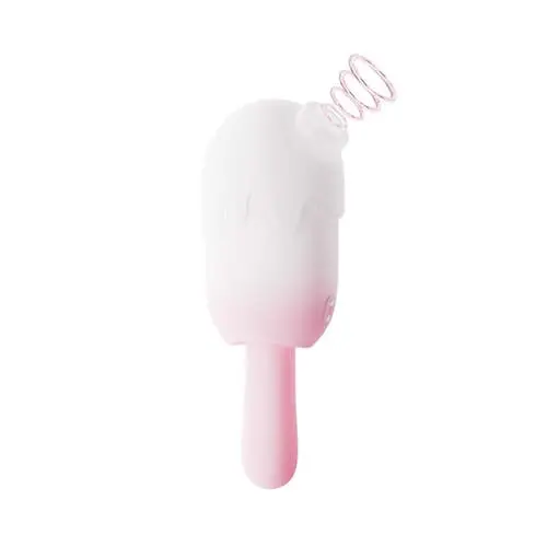TryFun - 4in1 Sweet Popsicle Stick Vibrating and Sucking Pussy Massager