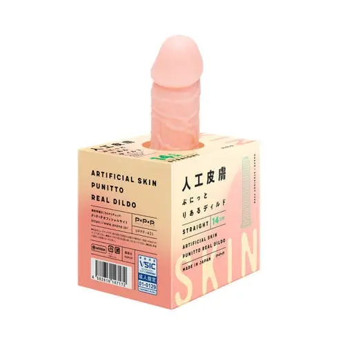 PPP Japan - Punitto 5.5-inch Realistic Straight Cock Artificial Skin Dildo with Suction Cup