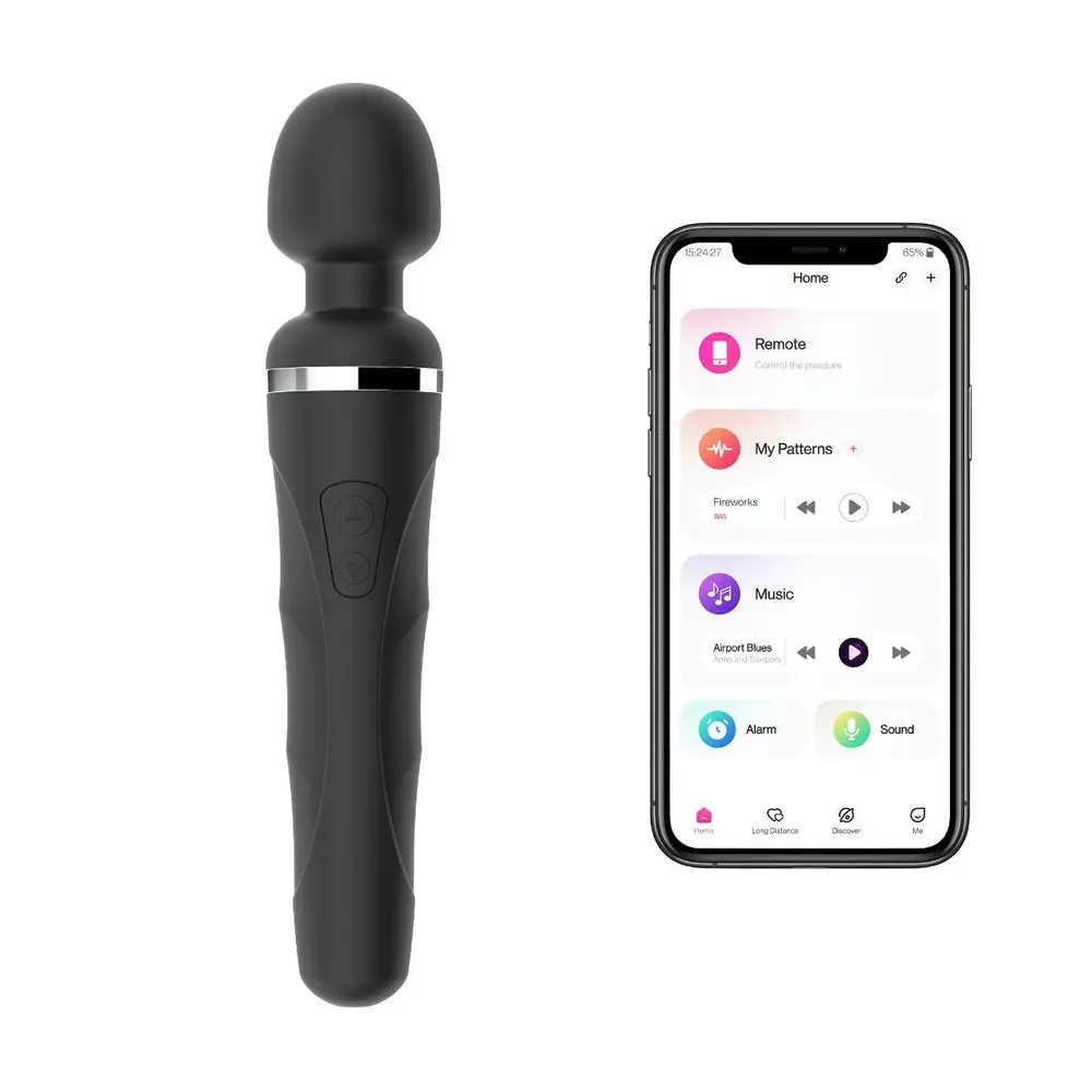 Lovense - Domi Wand 2 App-Controlled Super Powerful Vibrator