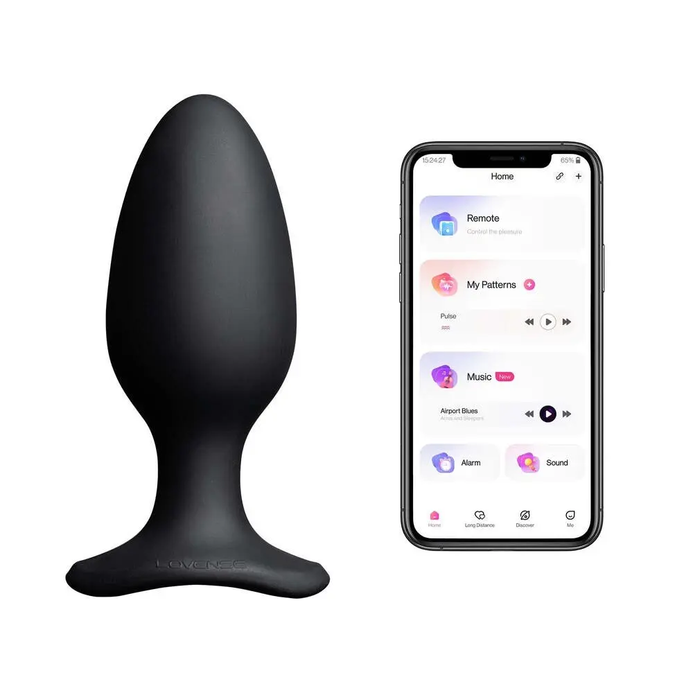 Lovense - Hush 2 2.25-inch App-Controlled Wearable Butt Plug