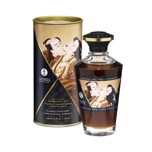 Shunga - Aphrodisiac Warming Oil Creamy Love Latte 3.5oz