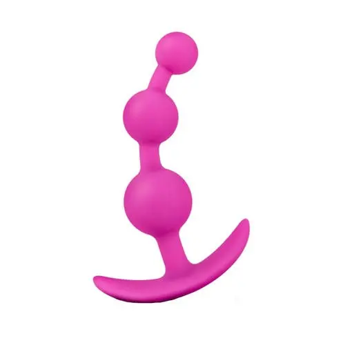 Luxe - Be Me 3 Silicone Anal Beads Pink
