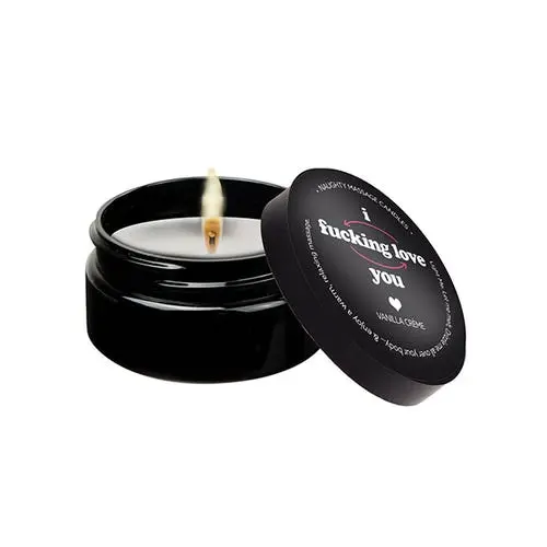 Kama Sutra - I F*cking Love You Mini Massage Candle 2 oz