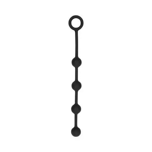 Ouch - Silicone Anal Balls Small Black