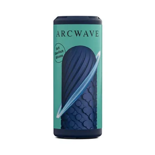 Arcwave Ghost Pocket - Reversible Pocket Manual Silicone Male Stroker Blue