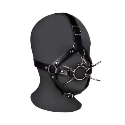 Ouch Xtreme - Head Harness with Spider Gag and Nose Hooks