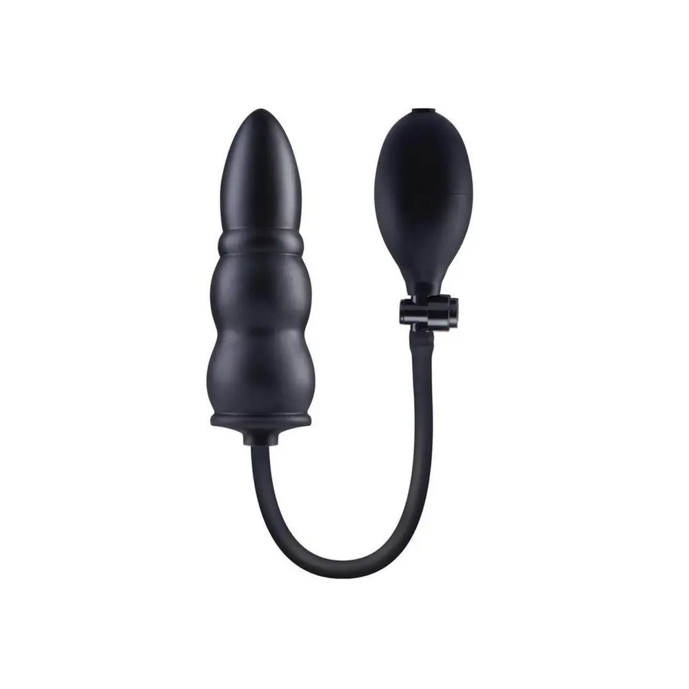 Size Up - 5.5-Inch Ripple Inflatable Butt Plug