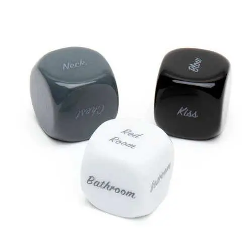 Fifty Shades Of Grey - Play Nice Kinky Dice For Couples